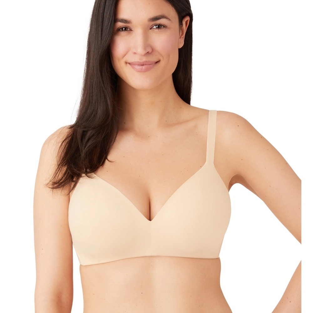 Wacoal How Perfect Wire Free T-Shirt Bra Sand Size 36DD